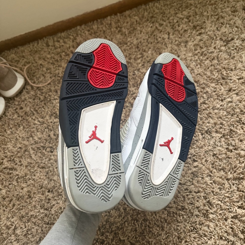 Air Jordan 4 Midnight Navy Womens Size 8 - Picture 5 of 6